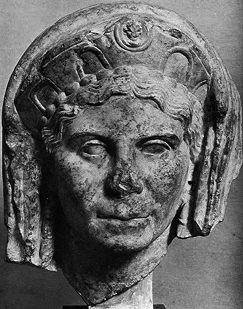 Roman portrait of a woman [d/b] – Colors and Stones